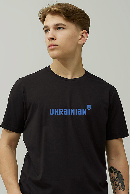Koszulka UKRAINIAN. T-shirty. Kolor: czarny. #9000342