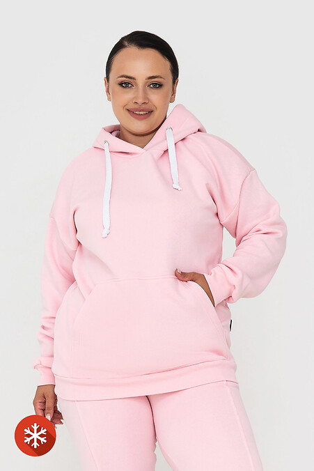 Insulated hoodie RIDE-1. Sweatshirts, sweatshirts. Color: pink. #3041439