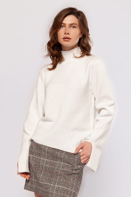 Biały sweter - #4038520