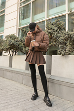 Black Italian merino wool stockings M-SOCKS 2040138 photo №11